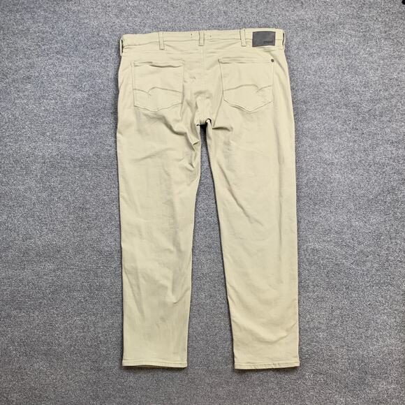 Mavi Jeans Mens 42 Parsley Khaki Marcus Slim Straight Leg Stretch 5 Pocket - Picture 7 of 11